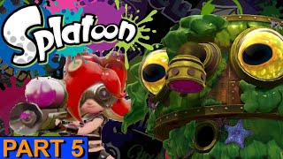 Splatoon | story mode 100% playthrough | dancing with Octolings