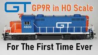 HO GTW GP9R by Motown Models