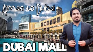 [4K] Dubai Mall Complete walking tour ,Burj khalifa, fountain show, Aquarium