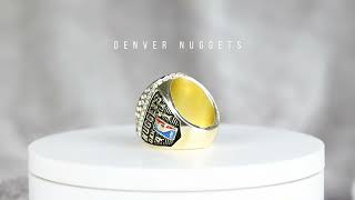 NBA 2023 Denver Nugget Basketball Final FMVP Jokic World Championship Ring golden  silvery 2 options