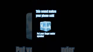 This sound makes Your phone cold  #newtonlawsofmotion