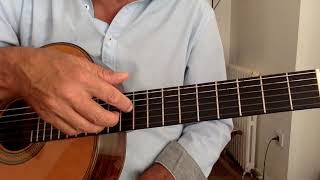 "Derriere le brouillard" ACC GUITARE