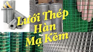 Lưới Thép Hàn Mạ Kẽm ( Giá rẻ)