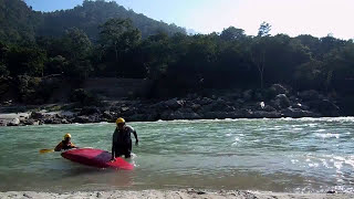 Wet Exit During Kayak Capsize