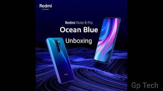 Redmi Note 8 Pro new. Updated mobile. Unboxing. New colour electric blue and new experience. Gp Tech