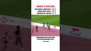 Women's 100m 🔥🚀 #athletics #trackandfield #indianathletics