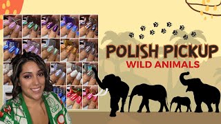 Polish Pickup February 2024: Wild Animals 🧸 *giveaway!*