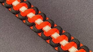 Create an Epic Thin Line Paracord Bracelet in Minutes!👀👍 #cobra #paracordtutorials