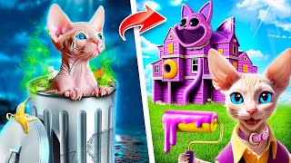 Мы построили секретный домик CATNAP и DOGDAY! Poppy Playtime Chapter 3!