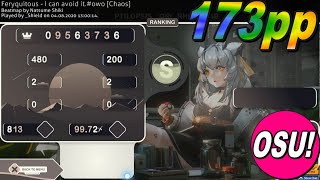 Osu! _Shield | 99,72% 5,29⭐ I can avoid it.#owo [Chaos]