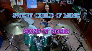 GUNS 'N' ROSES - SWEET CHILD O' MINE - DRUM COVER by CHIARA COTUGNO