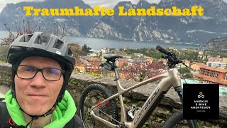 Das Fahrrad-Paradies 🤩 / E-MTB Tour am Gardasee / Nur der Schnee konnte mich stoppen 🙃