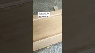 pintu rumah minimalis kayu jati