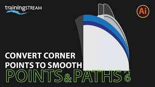 How to convert corner points to smooth points in Adobe Illustrator