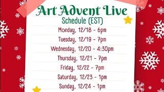 Art Advent Live! Day 23