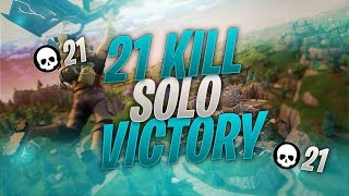 21 Kill Solo Season 5 Gameplay | Console Pleb (Fortnite Battle Royale)