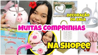 COMPRINHAS NA SHOPEE PRO LAR 🏡MUITA COISA LINDA PRA CASA 😍