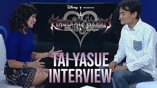 KINGDOM HEARTS HD II.8 Final Chapter Prologue - Interview w/Tai Yasue [E3 2016 PS LiveCast]