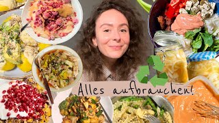 EINE WOCHE RESTE ESSEN » Vegane Aufbrauch-Challenge Tag 1-7 │ Food Friday #167