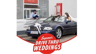 Supermac's Drive Thru Wedding Service