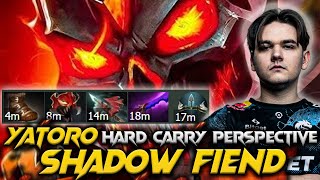 Crazy Play Yatoro Shadow Fiend Hard Carry -Dota 2 Pro Full Gameplay Patch 7.37D #yatoro #shadowfiend