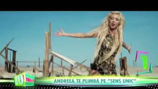 Andreea Balan te plimbă pe #SensUnic dacă faci un cover după melodia ei.