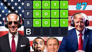 US Presidents Play WORDLE 7