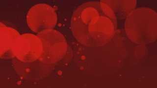 Red Circles From Left to Right. Red Background Looped Animation. Relaxing Screensaver. Free Footage.