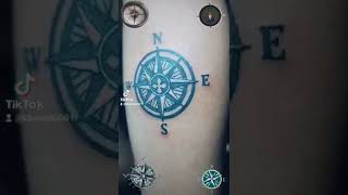 Compass #tattoo #blackandgraytattoo #ytshorts #tiktok