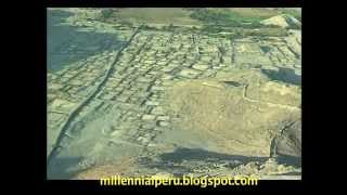 CAYLAN.  Ancient urban settlement. Ciudad pre inca.Urbanism in ancient america