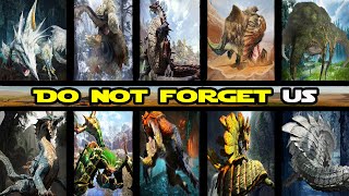 All Large Monsters That Are Not In Monster Hunter World & Rise