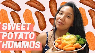 How To Make SWEET POTATO HUMMUS | The TASTIEST HUMMUS recipe