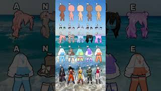 a,n,i,m,e Comment Your Favourite Look #tocaboca #gacha #anime