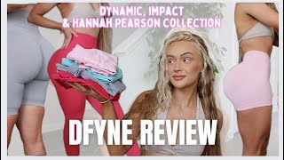 DFYNE REVIEW | Honest Activewear Tryon Haul, Dynamic, impact & Hannah Pearson collab TikTok viral