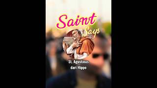 Saint Says | St.Augustine of Hippo - Right and Wrong #shorts #god #jesus #love #christian #happy #me