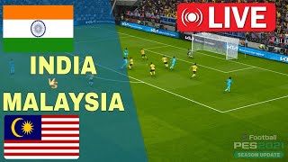 India vs Malaysia LIVE 🔴 International Friendly Games ⚽ LIVE Match Now