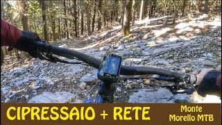 per chi ama il rock garden croccante: CIPRESSAIO + RETE (Monte Morello MTB)