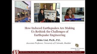 YMC: How Induced Earthquakes Are Making Us Rethink The Challenges of Earthquake Eng