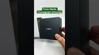 Unboxing the Timex Marlin Chronograph with the Green Dial #timex #unboxing #watchcollector