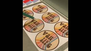 How to Resin 3d domed epoxy clear resin sticker badges