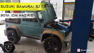 Suzuki Samurai SJ Dönüşüm Hikayesi | 4. Bölüm: Boya İçin Hazırız!