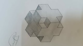 How to draw complex shape - Easy shape drawing-Easy Drawing step by step #7