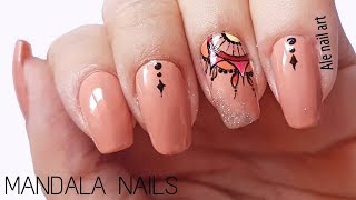 Mandala nails | Ale nail art