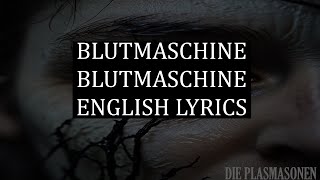 Blutmaschine - Blutmaschine | Lyrics Translation English/German