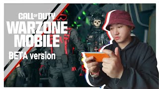 PLAYING WARZONE Mobile in controller