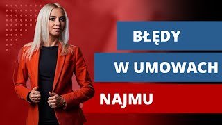 Błędy w umowach najmu - Elżbieta Liberda