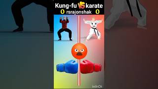 কুমফু vs ক্যারাটে 😱 | Kung Fu vs karate #shorts #tiktok