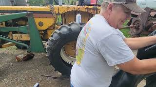 Using a Harbor Freight or Vevor manual bead breaker on a Tractor and implement wheel