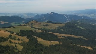 Góry Banackie 17 (powrót) - przełom Dunajca i Małe Pieniny