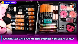 Packing My Case For My New Business Venture As A Makeup Artist, New MUA Partial ASMR Video